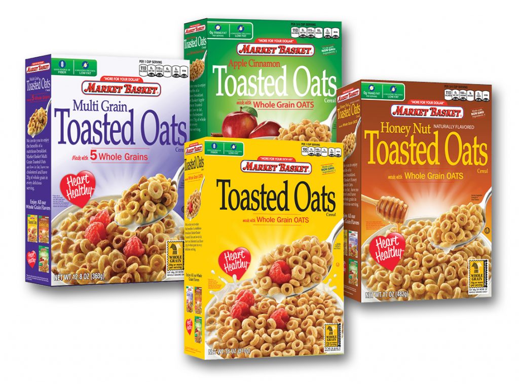 MB Toasted Oats boxes group